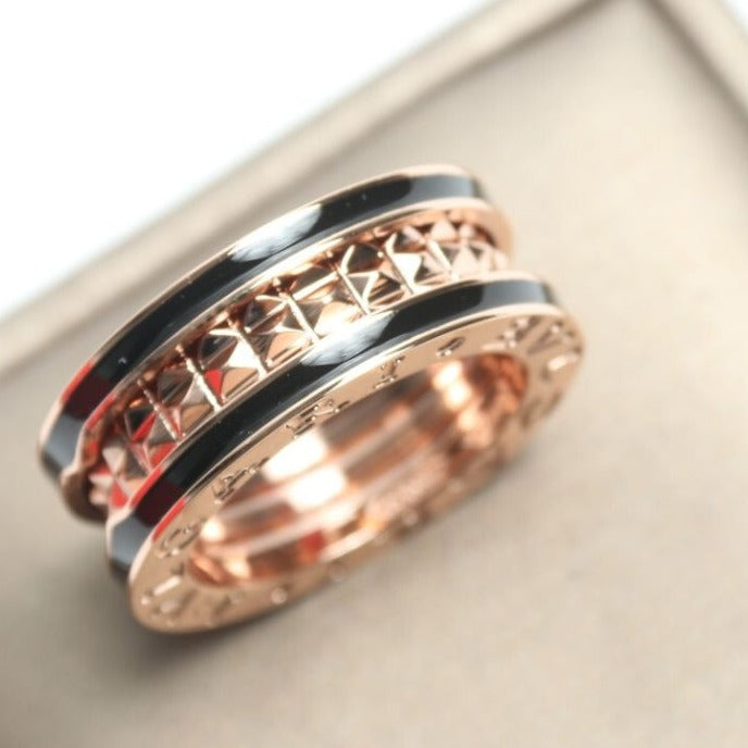 Zero One Rose Gold Ring