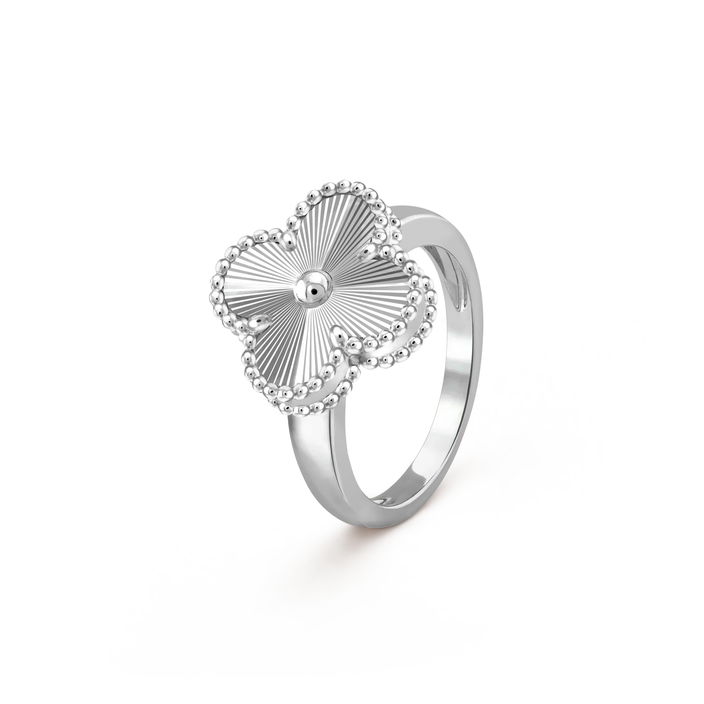 Clover Silver Ring