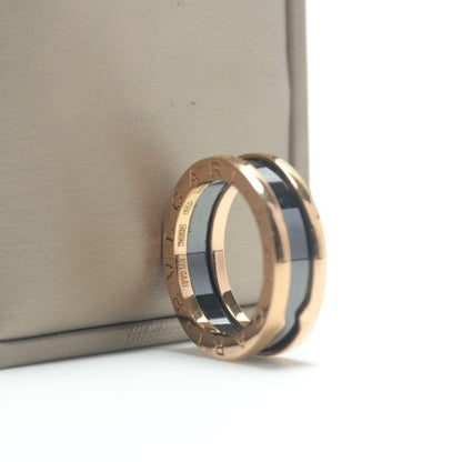 Zero One Two Band Gold Ring