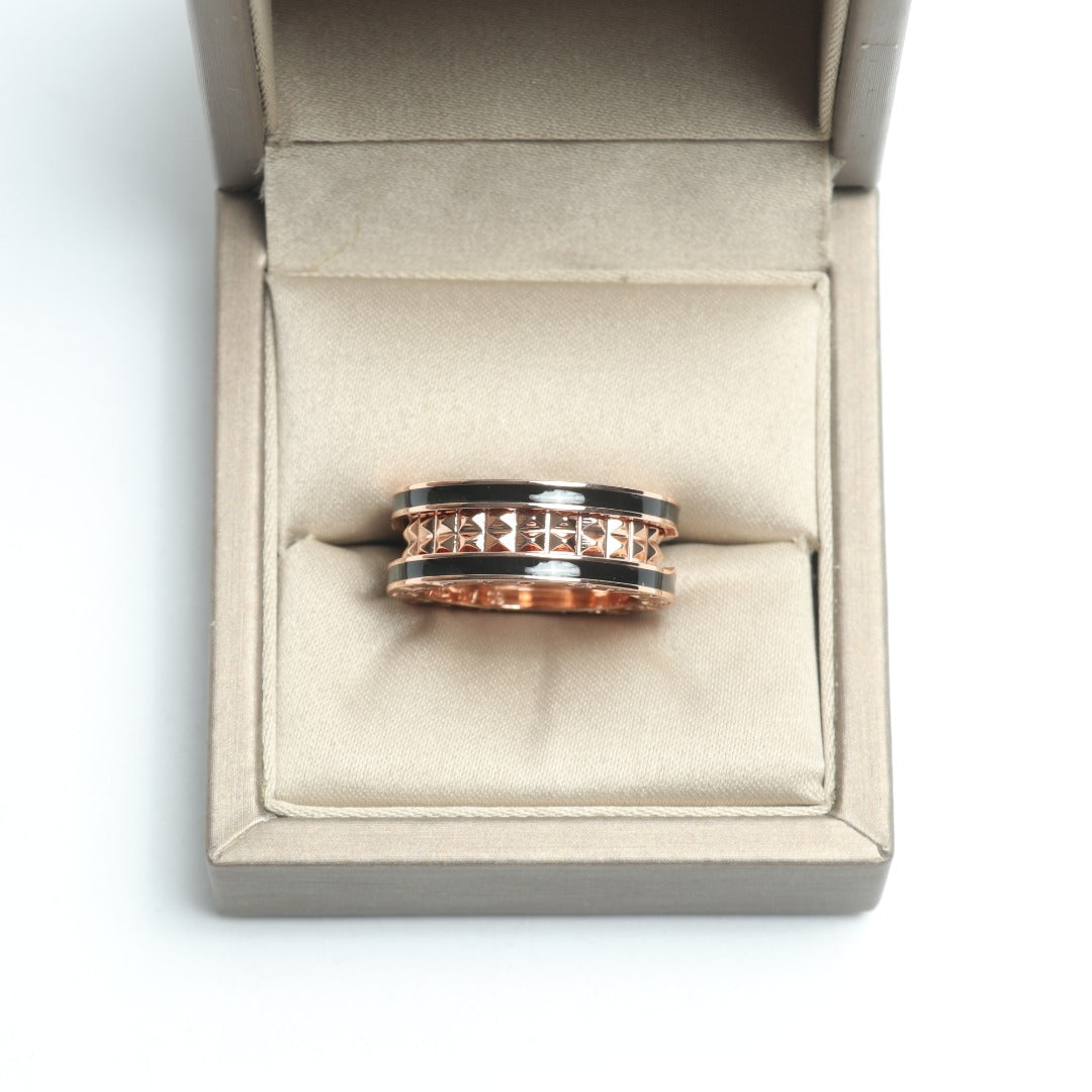 Zero One Rose Gold Ring