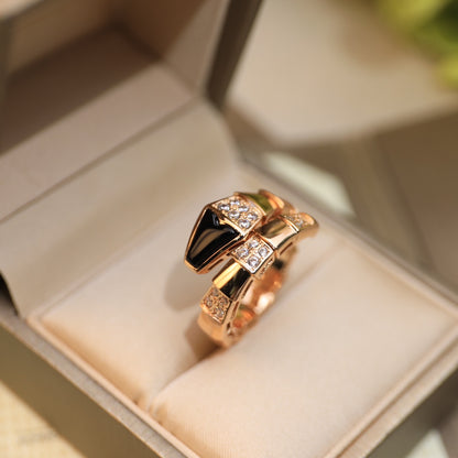 Serpenti One-Coil Gold Ring