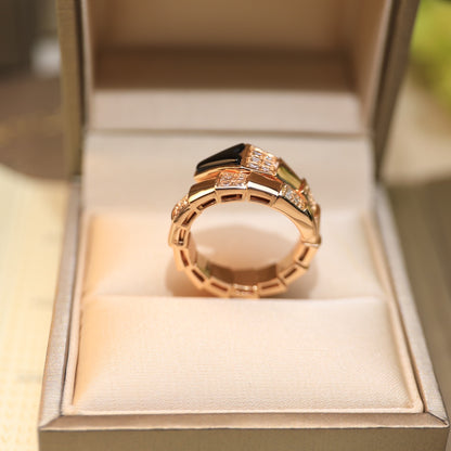 Serpenti One-Coil Gold Ring