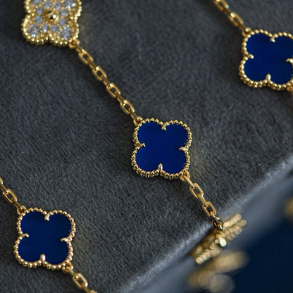 Navy Blue And Shine Bracelet