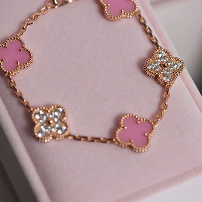 Rose Gold Pink And Shine Bracelet