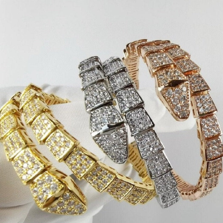 Iced Out Serpenti Bracelet